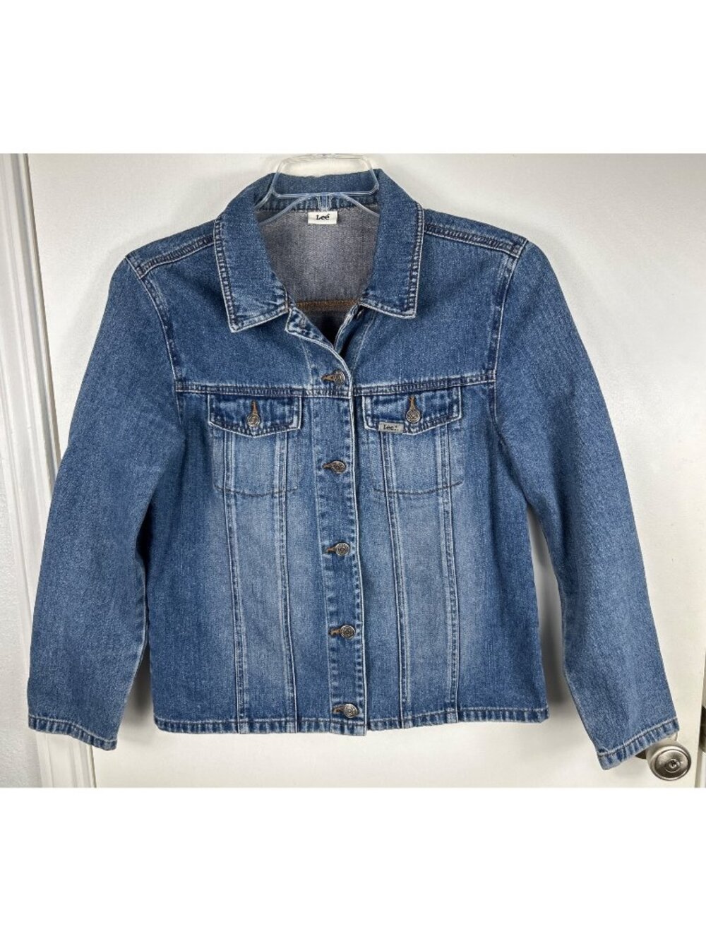 Lee Blue Denim Jacket Size S